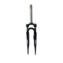 Амортисьорна вилка Zoom 28" 1 1/8" резба 205 мм V-Brake / Disc Черен гланц